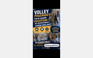 Recrutement saison 2026-2027